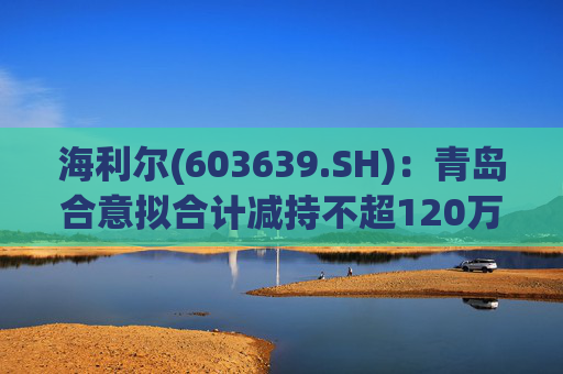 海利尔(603639.SH):青岛合意拟合计减持不超120万股股份