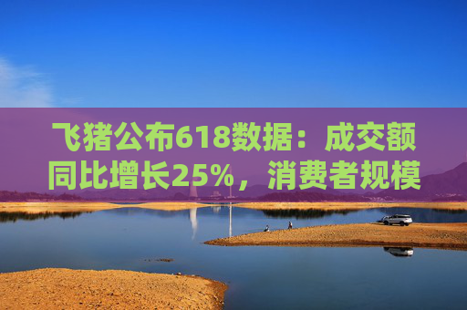 飞猪公布618数据:成交额同比增长25%,消费者规模增长约30%