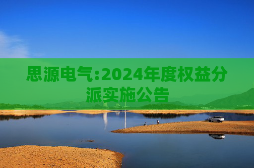 思源电气:2024年度权益分派实施公告