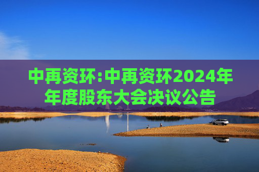 中再资环:中再资环2024年年度股东大会决议公告  第1张