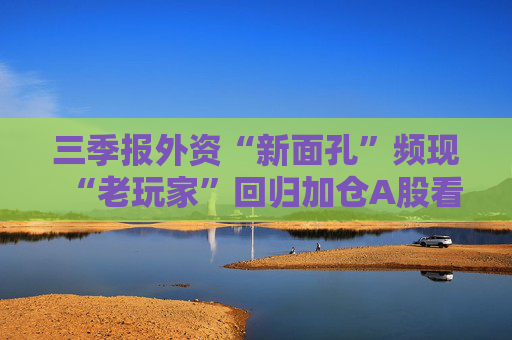 三季报外资“新面孔”频现“老玩家”回归加仓A股看好估值提升潜力