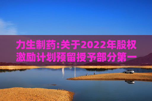 力生制药:关于2022年股权激励计划预留授予部分第一个解除限售期条件成就事项之法律意见书
