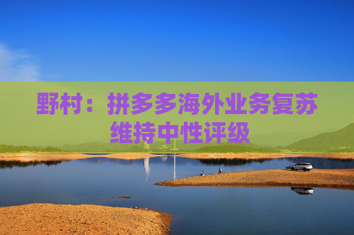 野村:拼多多海外业务复苏 维持中性评级