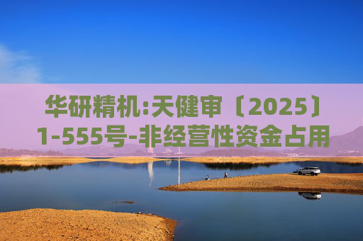 华研精机:天健审〔2025〕1-555号-非经营性资金占用及其他关联资金往来情况的专项审计说明