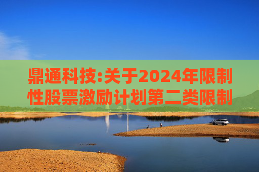 鼎通科技:关于2024年限制性股票激励计划第二类限制性股票预留授予部分第一个归属期符合归属条件的公告