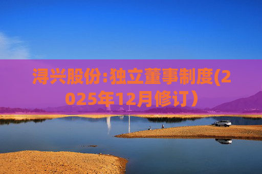 浔兴股份:独立董事制度(2025年12月修订）  第1张