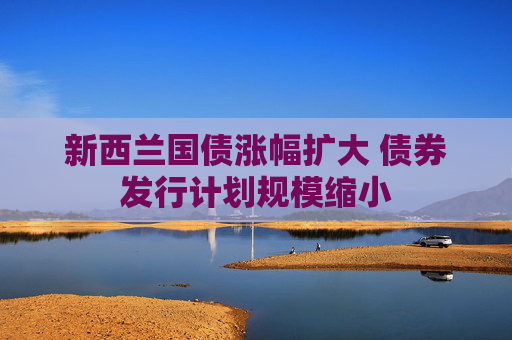 新西兰国债涨幅扩大 债券发行计划规模缩小