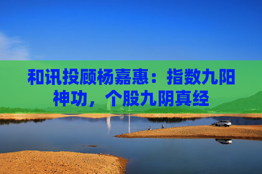 和讯投顾杨嘉惠:指数九阳神功,个股九阴真经