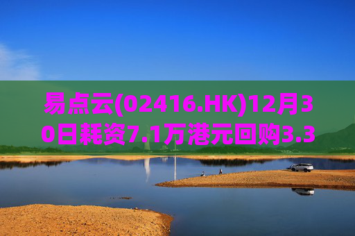 易点云(02416.HK)12月30日耗资7.1万港元回购3.3万股
