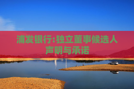 浦发银行:独立董事候选人声明与承诺
