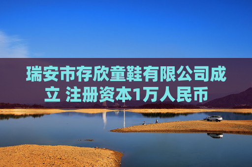 瑞安市存欣童鞋有限公司成立 注册资本1万人民币  第1张