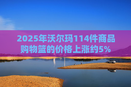 2025年沃尔玛114件商品购物篮的价格上涨约5%  第1张