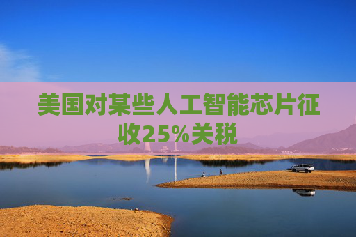 美国对某些人工智能芯片征收25%关税