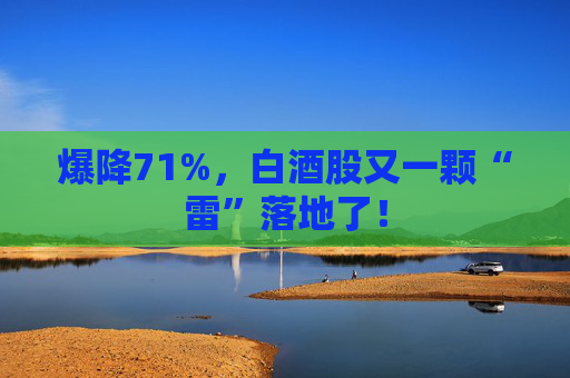 爆降71%,白酒股又一颗“雷”落地了!
