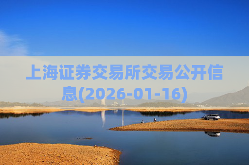 上海证券交易所交易公开信息(2026-01-16)