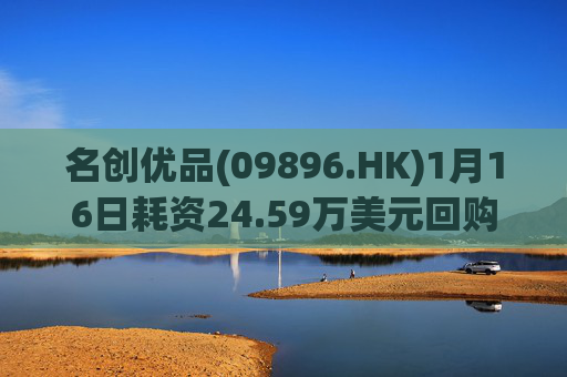 名创优品(09896.HK)1月16日耗资24.59万美元回购5.11万股  第1张