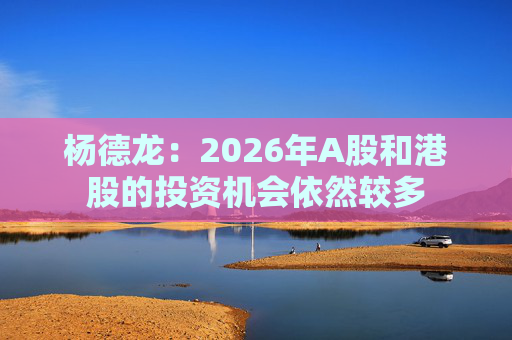 杨德龙：2026年A股和港股的投资机会依然较多