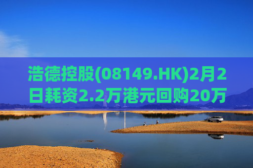 浩德控股(08149.HK)2月2日耗资2.2万港元回购20万股