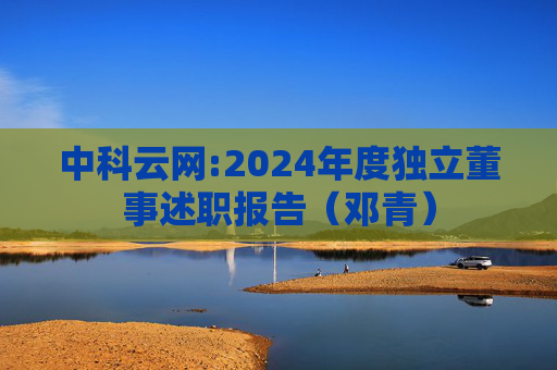 中科云网:2024年度独立董事述职报告(邓青)