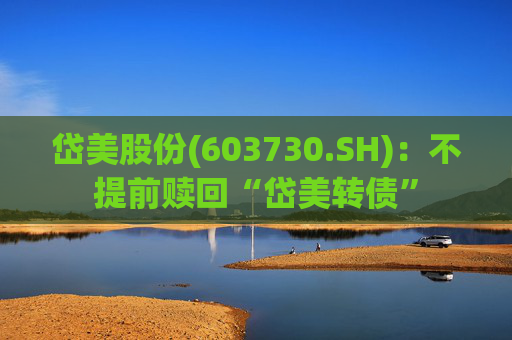 岱美股份(603730.SH)：不提前赎回“岱美转债”