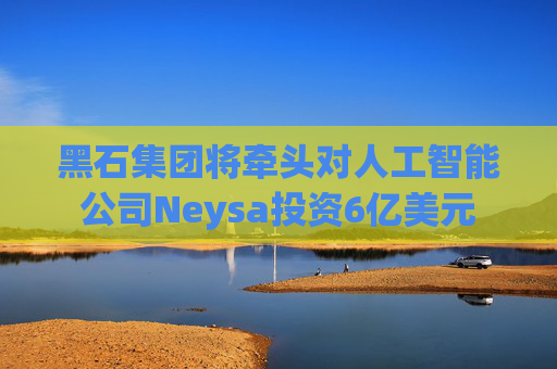 黑石集团将牵头对人工智能公司Neysa投资6亿美元