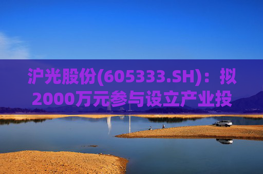 沪光股份(605333.SH)：拟2000万元参与设立产业投资基金