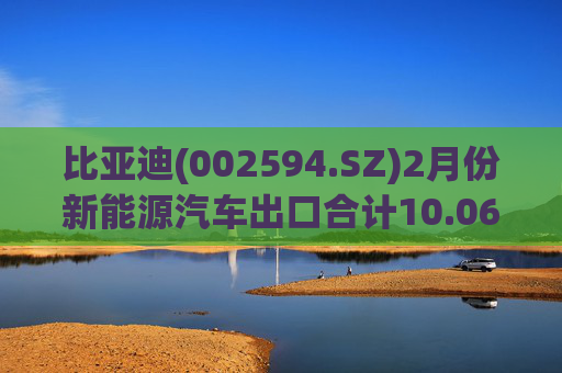 比亚迪(002594.SZ)2月份新能源汽车出口合计10.06万辆