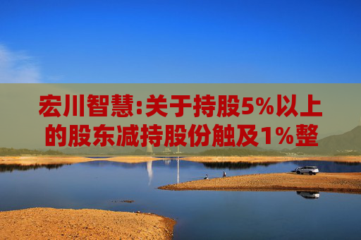 宏川智慧:关于持股5%以上的股东减持股份触及1%整数倍暨减持完毕的公告