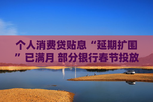 个人消费贷贴息“延期扩围”已满月 部分银行春节投放同比多增