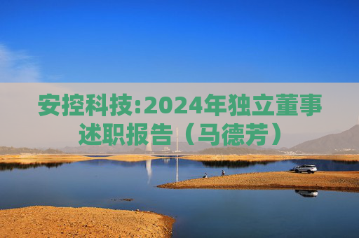 安控科技:2024年独立董事述职报告（马德芳）