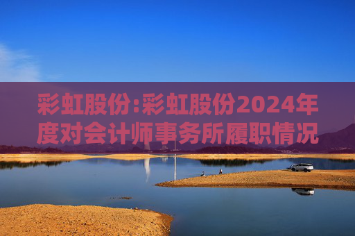 彩虹股份:彩虹股份2024年度对会计师事务所履职情况的评估报告