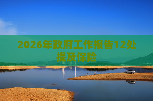 2026年政府工作报告12处提及保险