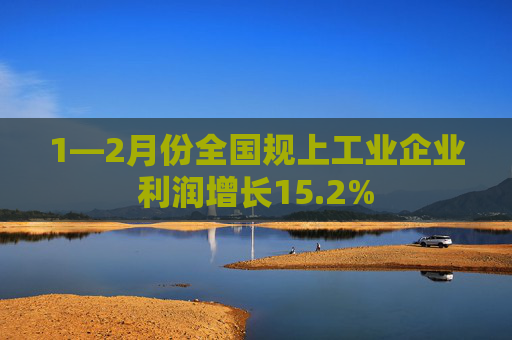 1—2月份全国规上工业企业利润增长15.2%