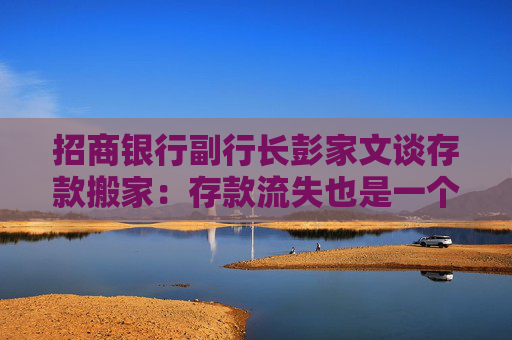 招商银行副行长彭家文谈存款搬家：存款流失也是一个市场洗牌时机