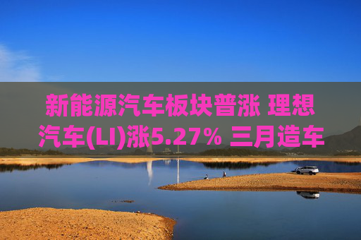 新能源汽车板块普涨 理想汽车(LI)涨5.27% 三月造车新势力销量集体回暖