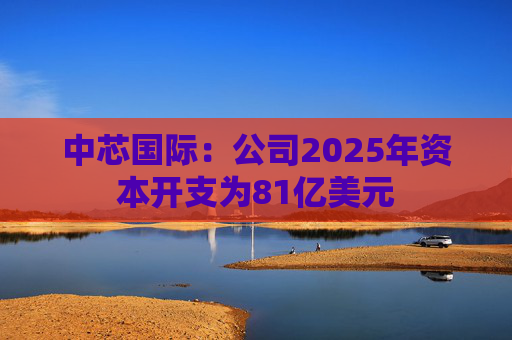 中芯国际：公司2025年资本开支为81亿美元