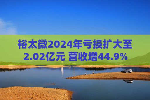 裕太微2024年亏损扩大至2.02亿元 营收增44.9%