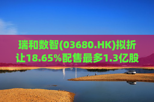 瑞和数智(03680.HK)拟折让18.65%配售最多1.3亿股 净筹3860万港元