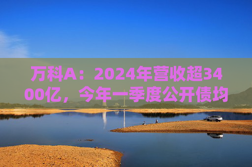 万科A:2024年营收超3400亿,今年一季度公开债均已兑付