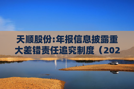 天顺股份:年报信息披露重大差错责任追究制度（2025年5月）  第1张