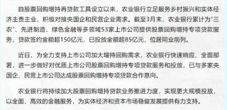 全力支持回购增持！国有六大行发声