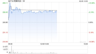 明略科技-W早盘涨超5% 获纳入恒生综合指数成份股