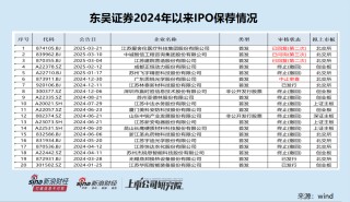 东吴证券再现财务造假保荐项目 审计机构出具非标意见后仍丝毫未察觉