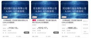 有城商行股权跌成白菜价？河北银行千万股份降价20%二拍 每股不到1块6