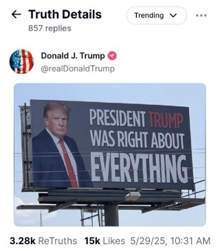 遭法院关税禁制裁定，特朗普疑似隔空回应