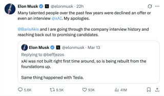 马斯克低头道歉！人工智能公司“11罗汉”走了9个，核心团队一夜“团灭”！