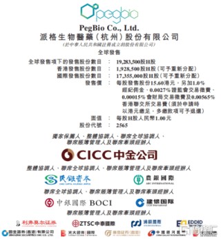 派格生物医药-B招股中，怎么看？