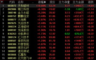 全板块唯一，再收涨停板！