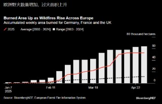 报告：欧洲春季热浪与干燥气候带来巨大的野火风险