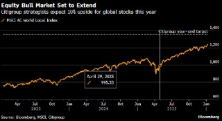 花旗策略师认为投资者将进一步分散配置 减少对美股的依赖